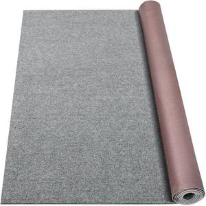 lot 1209 image: Grefinity Marine Carpet,6 FT x 14 FT Smoke Gray Indoor Outdoor Carpet 0.2 Thick Boat Carpet with Water-Proof TPE Backing, Non-Slide Outdoor Marine Carpet Roll for Home, Patio, Porch, Deck - Retail $90