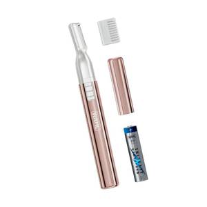 lot 1305 image: Wahl Clean & Confident Female Battery Pen Trimmer with Rinseable Blades for Hygienic Grooming & Easy Cleaning �� for Eyebrows, Facial Hair, Bikini Lines, & Other Detailing �� Model 5640-2701 - Retail $36