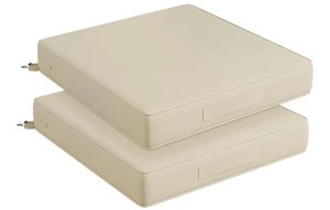 lot 9812 image: Outdoor favoyed seat cushions 24x24�� - Retail $0