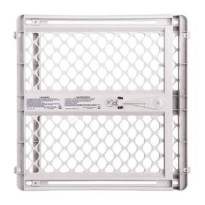 lot 9821 image: Toddleroo by North States Supergate Classic Gray Easy Use Baby Gate  26  - 42