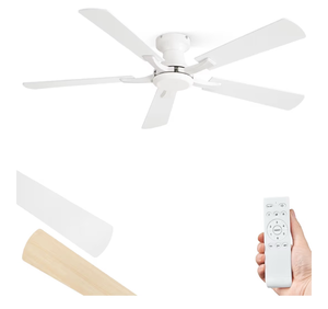 lot 9889 image: 20.5in Fan Replacement Blades WhiteOak new - Retail $0