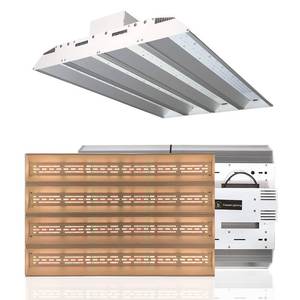 lot 9942 image: Crecer Lighting PanthrX II LED Plant Grow Light Full Spectrum Led Grow Light for Plants and Flowers �� Designed for 5 x 5 Tent Flower & 6 x 6 Tent Vegetative