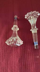 lot 1020 image: Waterford Crystal Marquis decanter stoppers