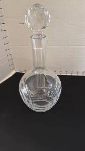lot 1078 image: Crystal decanter signed