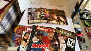 lot 1120 image: Mark McGwire and Sammy Sosa Sports Illustrated, Newsweek and People magazines