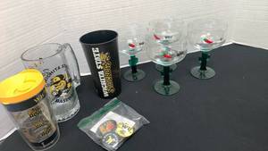 lot 1215 image: Wichita State University Shockers Margarita Glass Collection