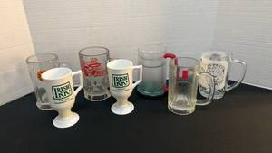 lot 1249 image: Mixed Collection of Restaurant Beer Steins and Mugs