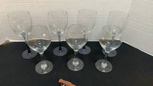 lot 1260 image: Wine Glasses