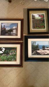 lot 1311 image: Framed photographs from around Europe by Wichitan Ted Ayres