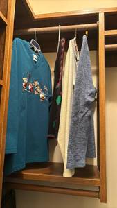 lot 1442 image: Four tops.  One is Disney. Size small and medium