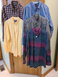lot 1469 image: Mens long sleeve shirts size L