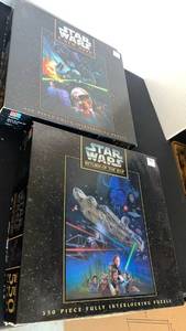 lot 3001 image: Star Wars puzzles