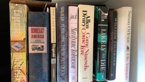 lot 3032 image: Books including Likely to Die