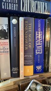 lot 3033 image: Books including Churchill