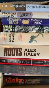 lot 3043 image: Books including The Last Juror