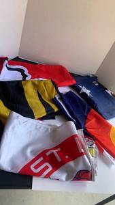 lot 3316 image: Misc state and sport team flags
