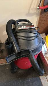 lot 3405 image: 2.5 HP wetDry Shop Vac Vacuum Cleaner