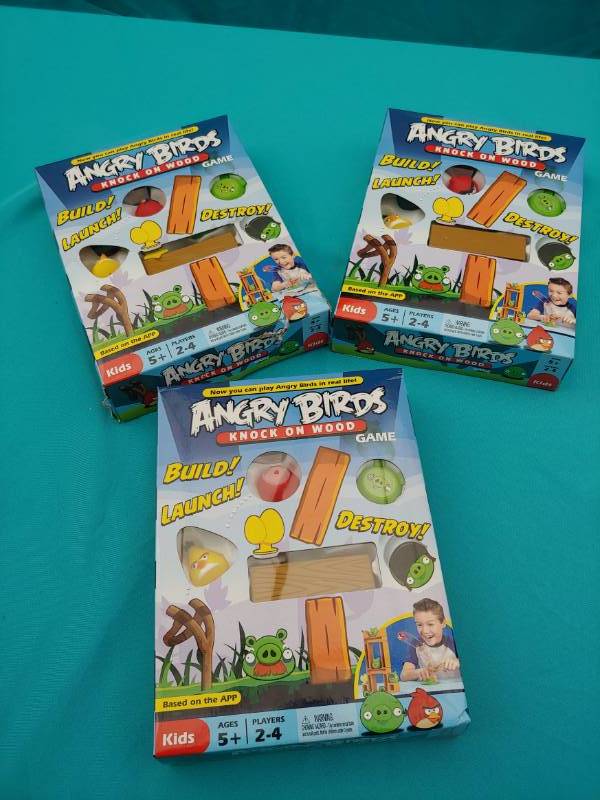 lot 5119 image: Angry Birds Game Lot