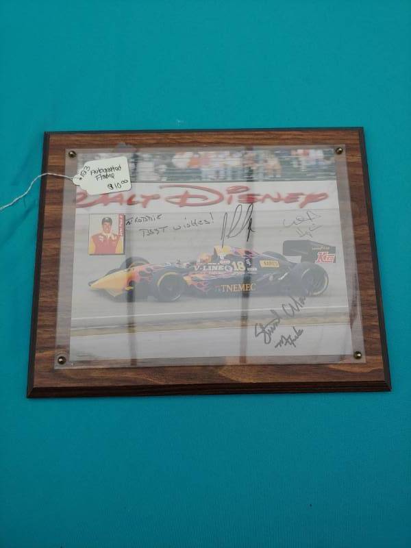 lot 5035 image: Autographed NASCAR Picture