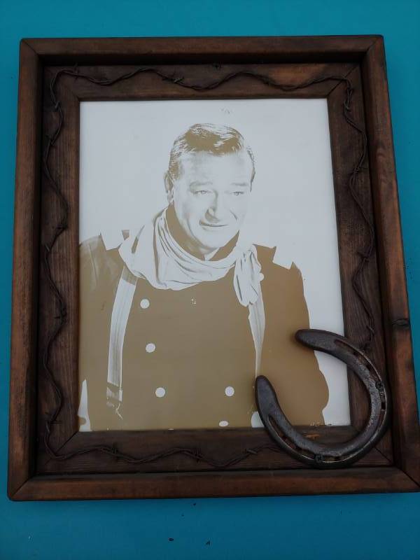 lot 5139 image: John Wayne Wall Decor
