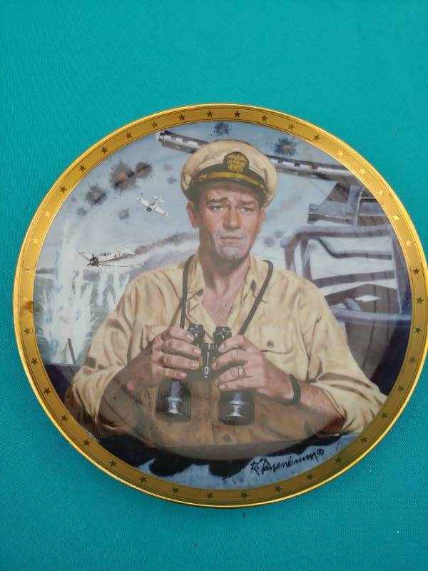 lot 5029 image: Franklin Mint John Wayne Collector Plate