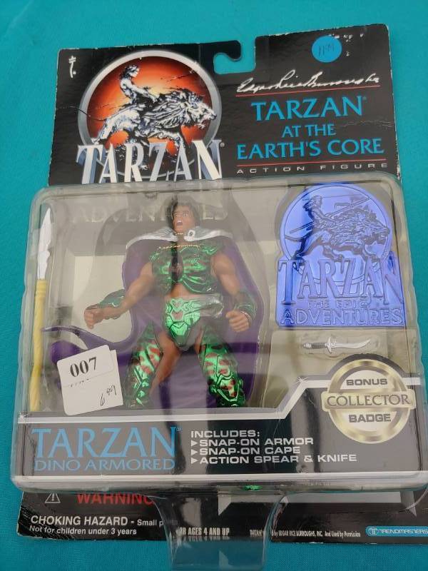 lot 5196 image: Tarzan Dino Armored Figurine