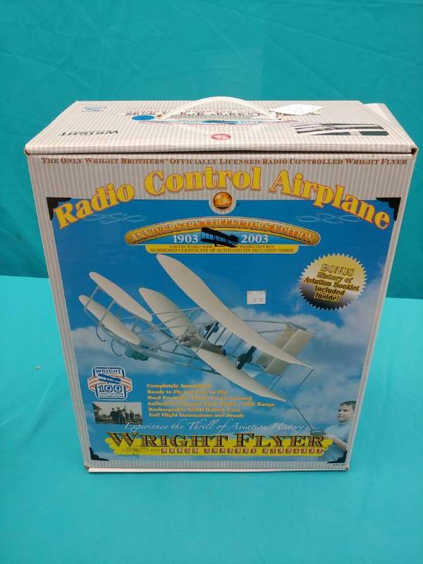 lot 5237 image: Wright Flyer Radio Control Plane