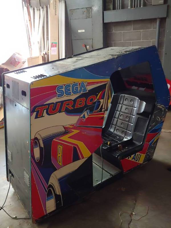 lot 5017 image: Sega Turbo Arcade Machine