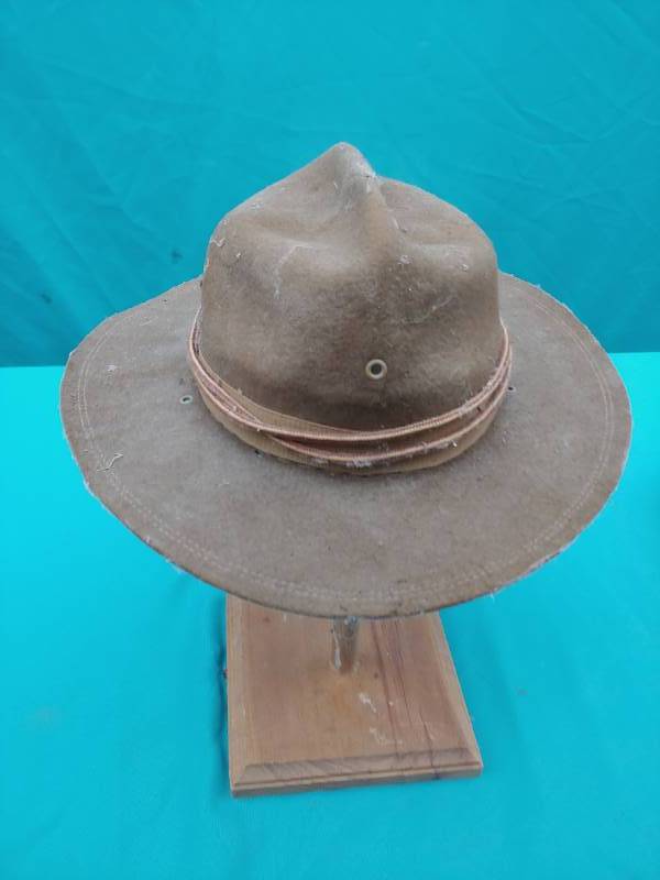 lot 5019 image: Antique WWI Campaign Hat