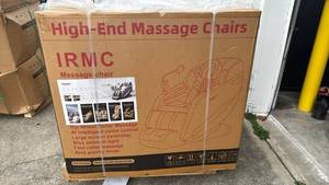 lot 3009 image: IRMC -  Full Body Massage Chair with AI Voice Control 8D