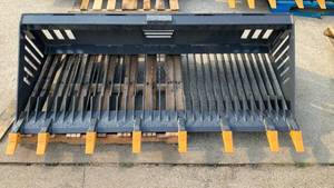 lot 8056 image: RB-14-78W - LandHonor 78-inch Skid Steer Rock Bucket - Unused