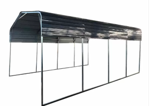 lot 8089 image: LHR-CP1119 - LandHonor 11x19FT All-Steel Carport - Unused