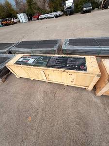 lot 8116 image: LHR-MS1119 - 11ft x 19ft  Metal Garage Shed with Double Front Doors - Unused