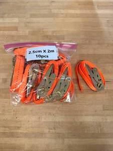 lot 7018 image: 2m Ratchet Bind Belt - 10pcs.