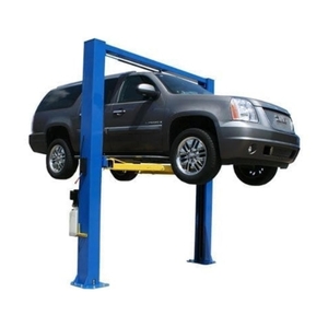 lot 6006 image: IRTPL - 10,000LBS Two-Post Car Lift - Unused  picture shows multiple units. Lot is only one set of auto lift stands. See color in description.