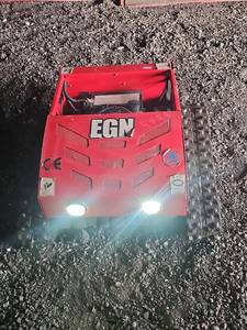 lot 11192518 image: EGN Professional Remote Control Lawn Mower Drone with Microzone C7 Transmitter