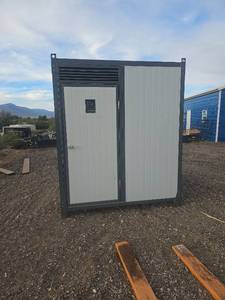 lot 11192527 image: Modern Portable Restroom Unit with Sink