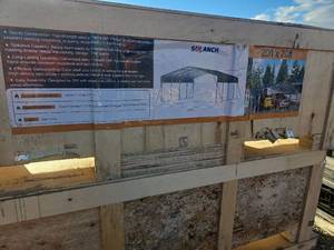 lot 11192542 image: Solanch 20x20ft Heavy-Duty Carport Shelter