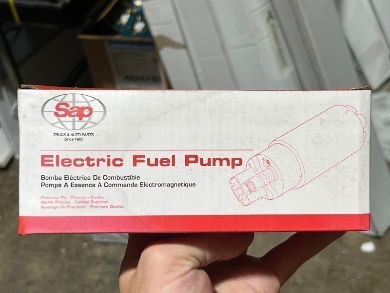 lot 520 image: SAP ELECTRIC FUEL PUMP SAP-PUMP ONLY SAP-G58235
