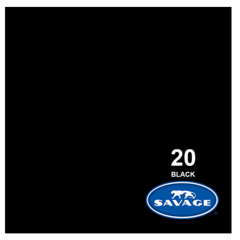 lot 371 image: SAVAGE BACKDROPS - SA 66-86 BLACK 86 IN X 36 FT - No Stands included just the back drop