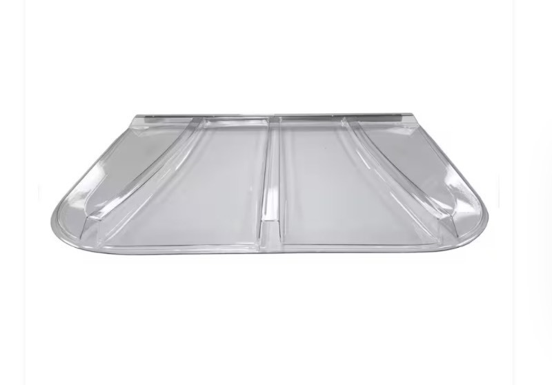 lot 494 image: 52 in. W x 36 in. D x 2-12 in. H Premium Square Flat Window Well Cover