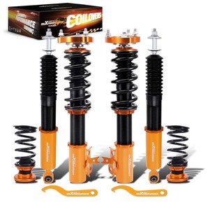 lot 34 image: maXpeedingrods Coilovers Height Adjustable Coilovers Suspension Kit Struts, Preset Damping Shock Absorber Lowering Kit - Comes as is Unsure of what it fits