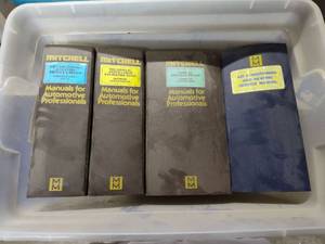 lot 6 image: Mitchell Automotive Professional Manuals Collection