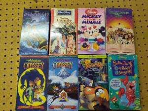 lot 31 image: 1990s Disney VHS Collection Bundle