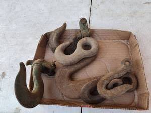 lot 65 image: Industrial Cast Iron Hooks Collection