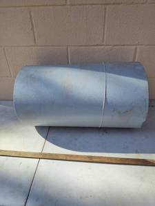 lot 92 image: Large Aluminum Metal Sheet Roll