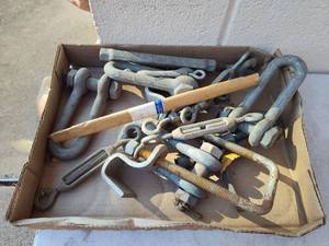 lot 108 image: Industrial Turnbuckle Hardware Set
