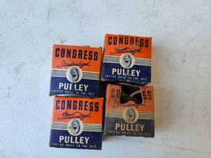 lot 113 image: Congress Standardized Pulley Boxes Collection