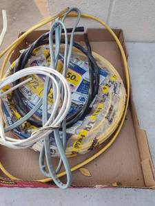 lot 141 image: Romex Indoor Electrical Wire Bundle