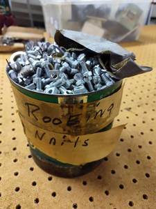 lot 169 image: Mixed Metal Hardware Collection in Original Container